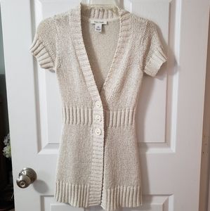 WHBM Cream Sweater